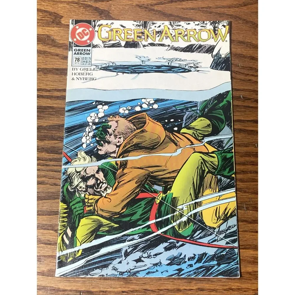 DC Comics Green Arrow #78 September 1993 Mike Grell Cover